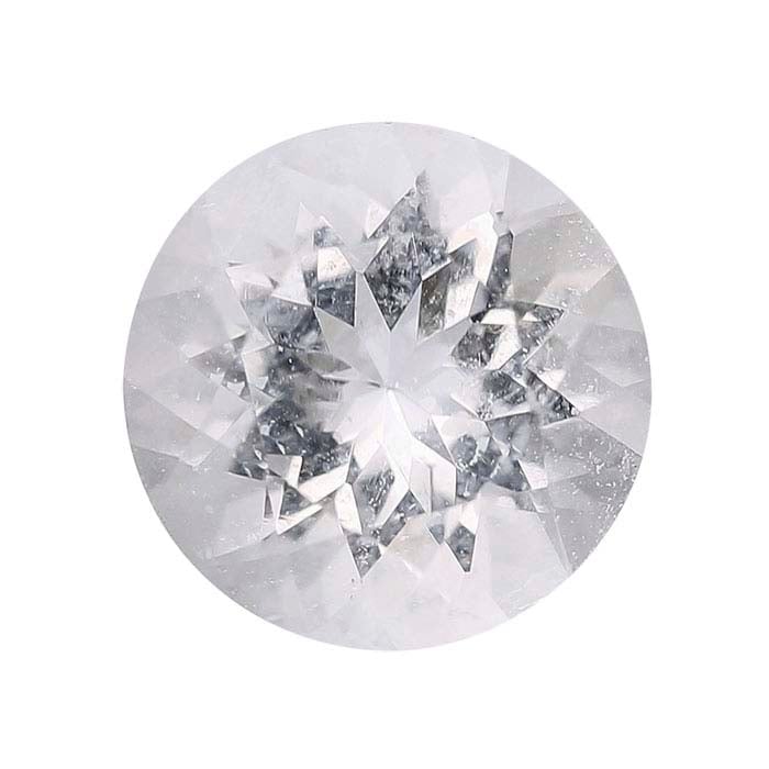 American Mined™ Arkansas Ice Quartz™ Round Faceted Gemstones, AAA-Grade