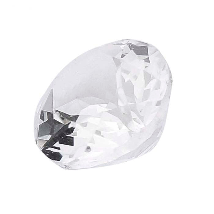 American Mined™ Arkansas Ice Quartz™ Oval Faceted Gemstones, AAA-Grade