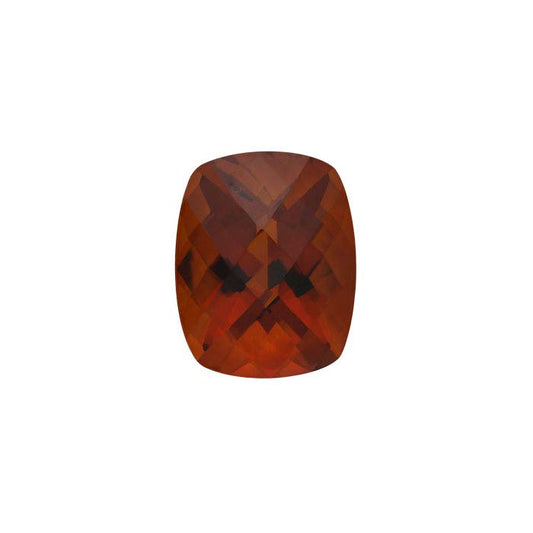 Fire Citrin 10 x 8mm Pude Skakbræt Slebet Ædelsten, AA-Kvalitet