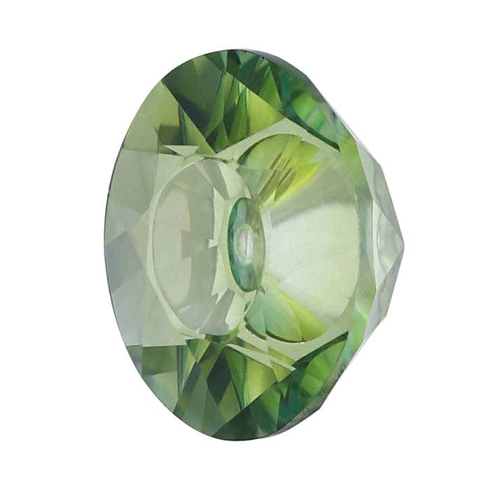 Lehrer Quasar™ Fern Green Quartz Round Faceted Gemstone