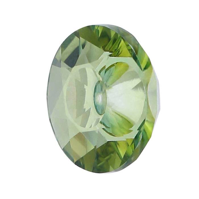 Lehrer Quasar™ Fern Green Quartz Round Faceted Gemstone