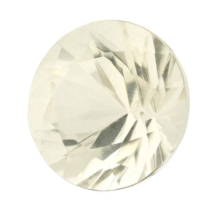 American Mined™ Oregon Champagne Sunstone™ Round Faceted Gemstone