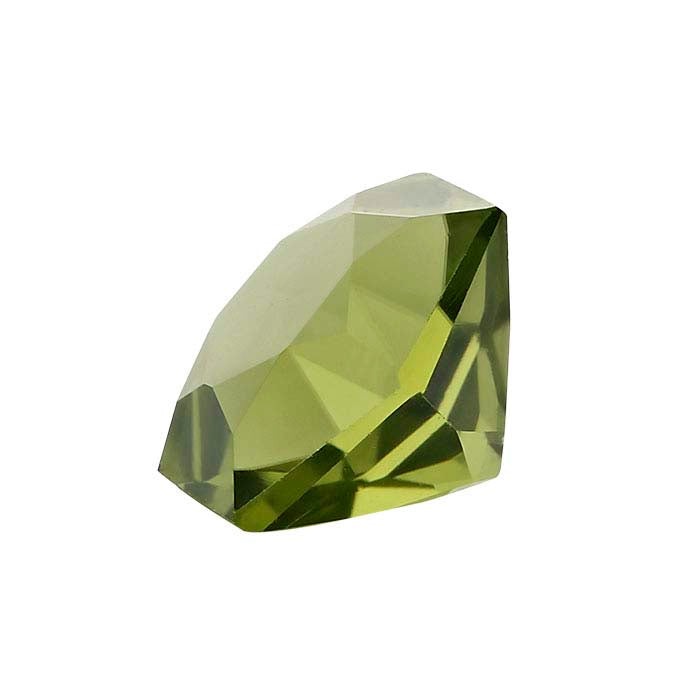 American Mined™ Arizona Peridot Hexagon Faceted Gemstone