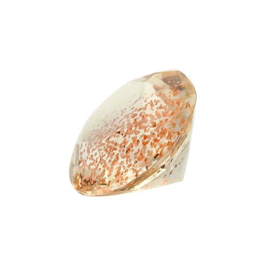 American Mined™ Oregon Schiller Sunstone™ Round Faceted Gemstone