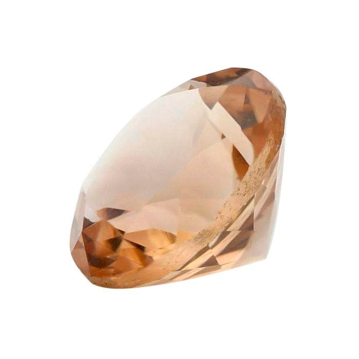 American Mined™ Oregon Schiller Sunstone™ Round Faceted Gemstone