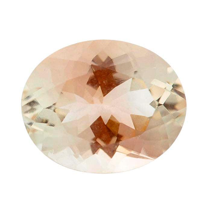 American Mined™ Oregon Schiller Sunstone™ Oval Faceted Gemstone
