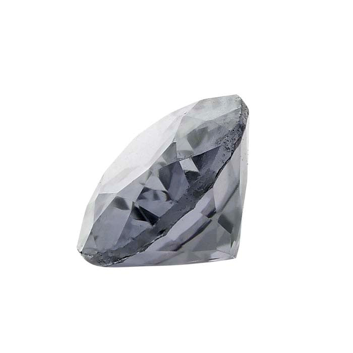 Gray Spinel Oval Faceted Gemstone