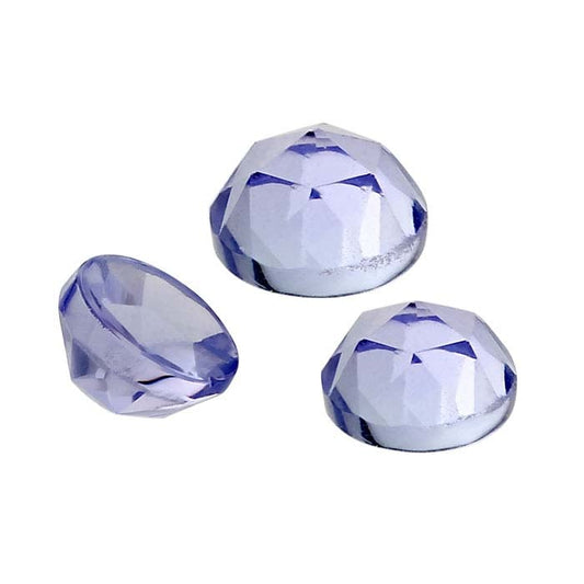 Tanzanite Round Rose-Cut Cabochon