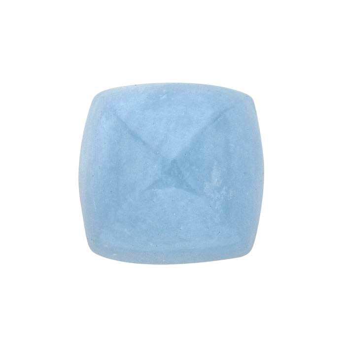 Aquamarine Cushion Sugarloaf Cabochon