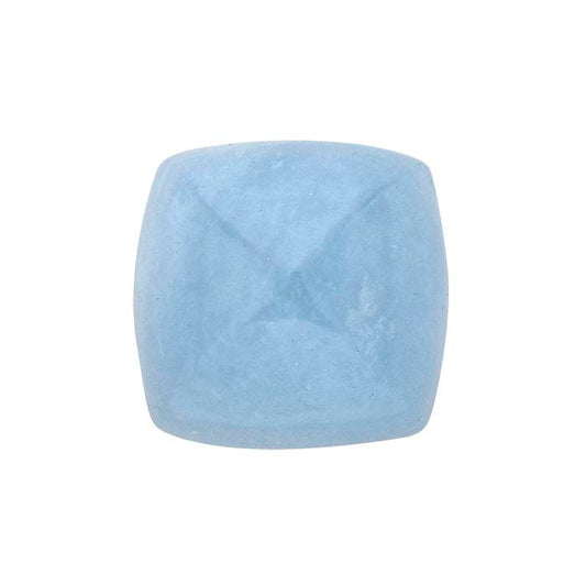 Akvamarin Kuddsockertopp Cabochon