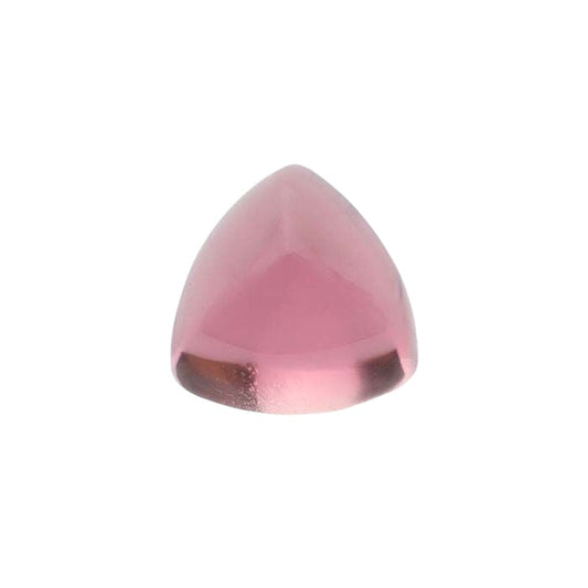 Pink Tourmaline Trillion Sugarloaf Cabochon