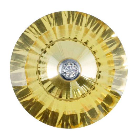 Lehrer TorusRing™ Citrin 12mm Rund Facetteret Ædelsten