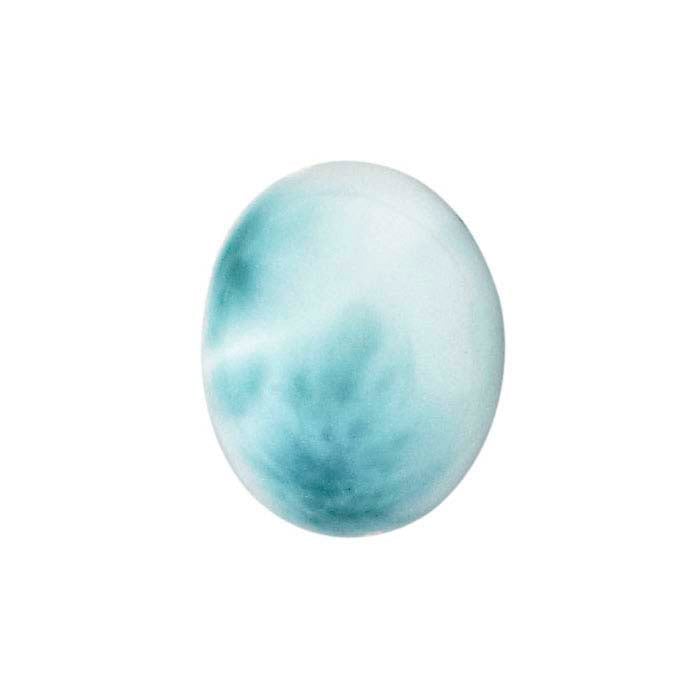 Larimar Oval Cabochons, AA-Grade