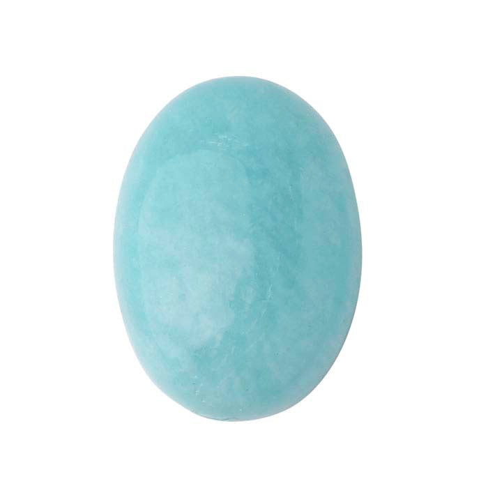 Amazonite Oval Cabochons, AA-Grade