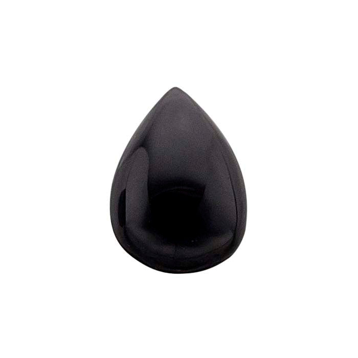 Black Onyx Pear Cabochon