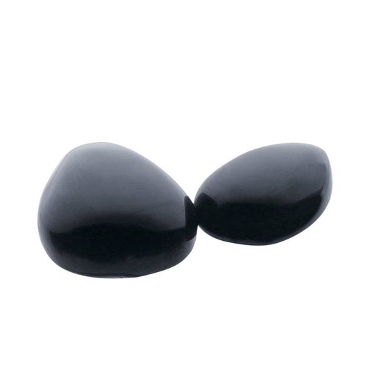 Black Onyx Pear Cabochon