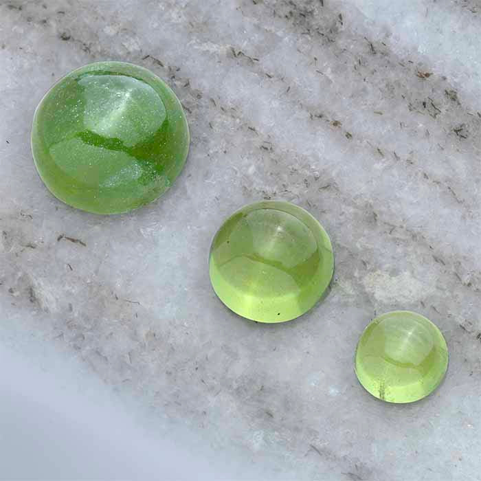 Vesuvianite Round Cabochon