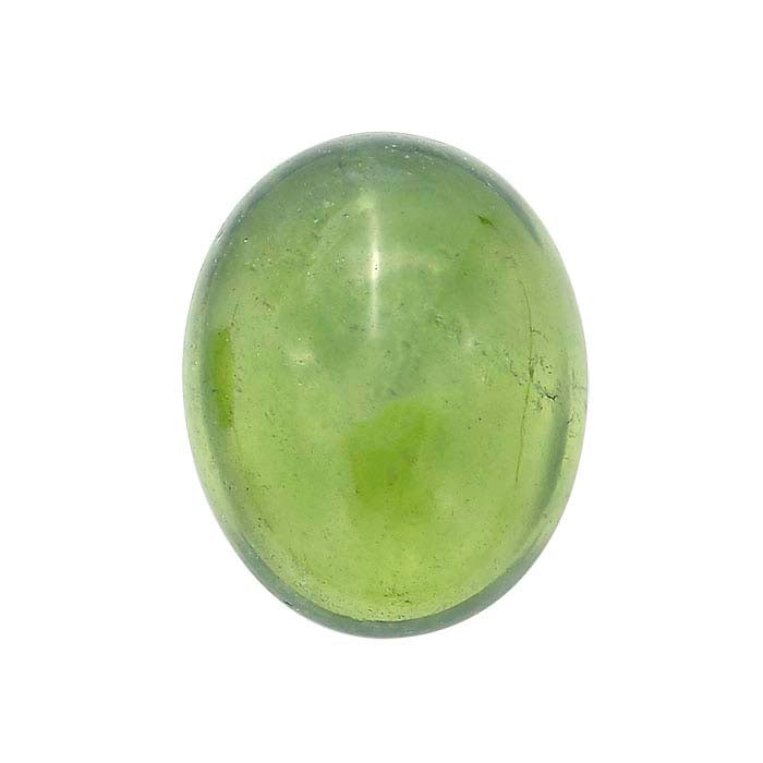 Vesuvianit 10 x 8 mm ovaler Cabochon