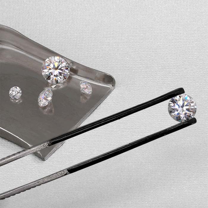 Charles & Colvard® Forever One™ Moissanite Round Faceted Gemstone