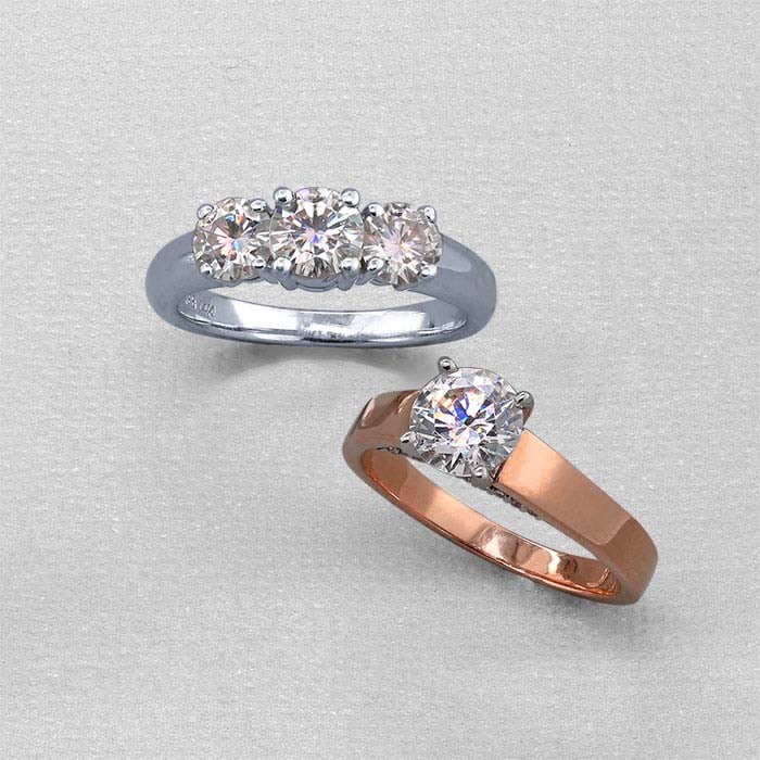 Charles & Colvard® Forever One™ Moissanite Round Faceted Gemstone