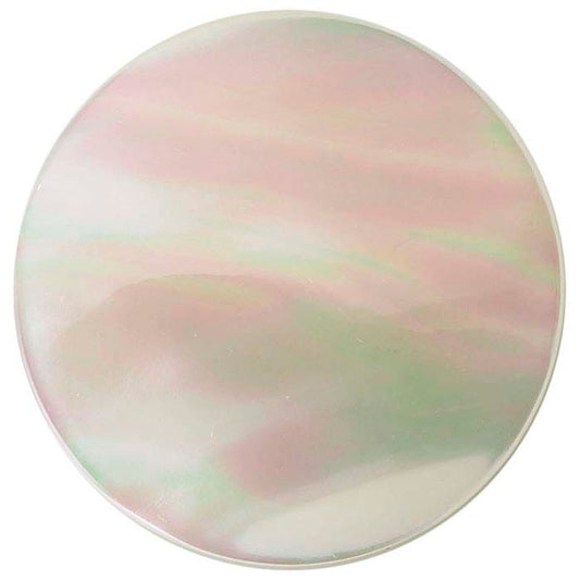 White Mother-of-Pearl 30mm Round Cabochon