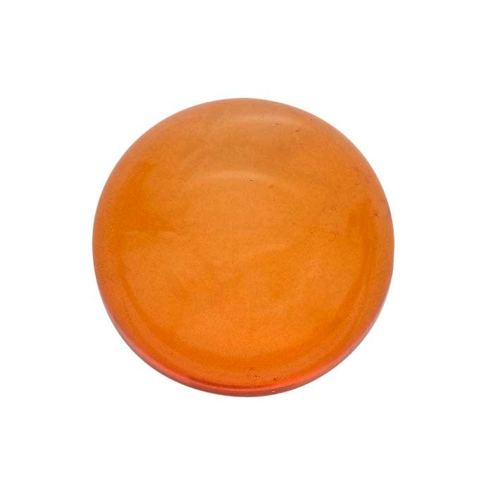 Amber Round Cabochon