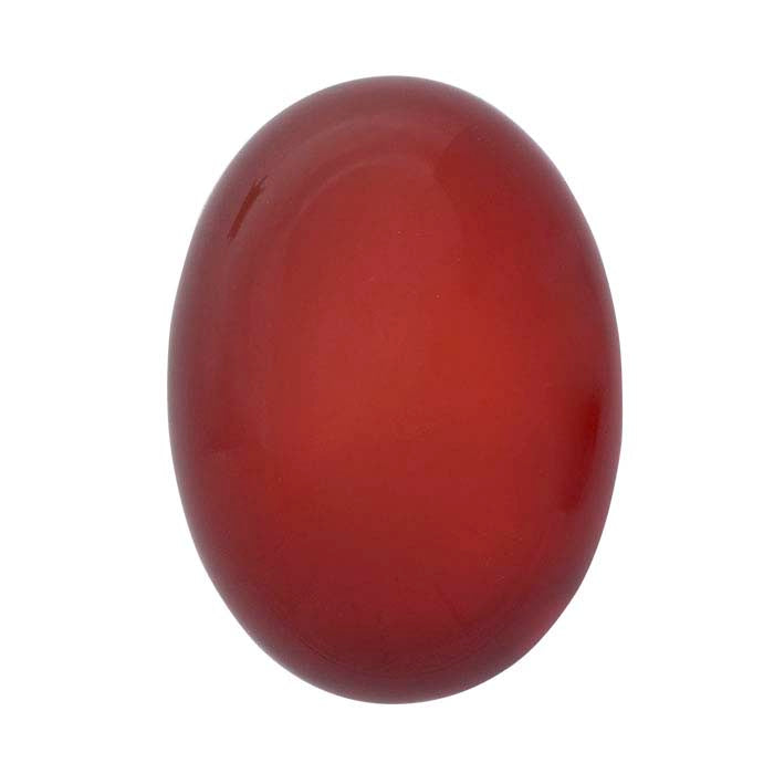 Carnelian 18 x 13mm Oval Cabochon