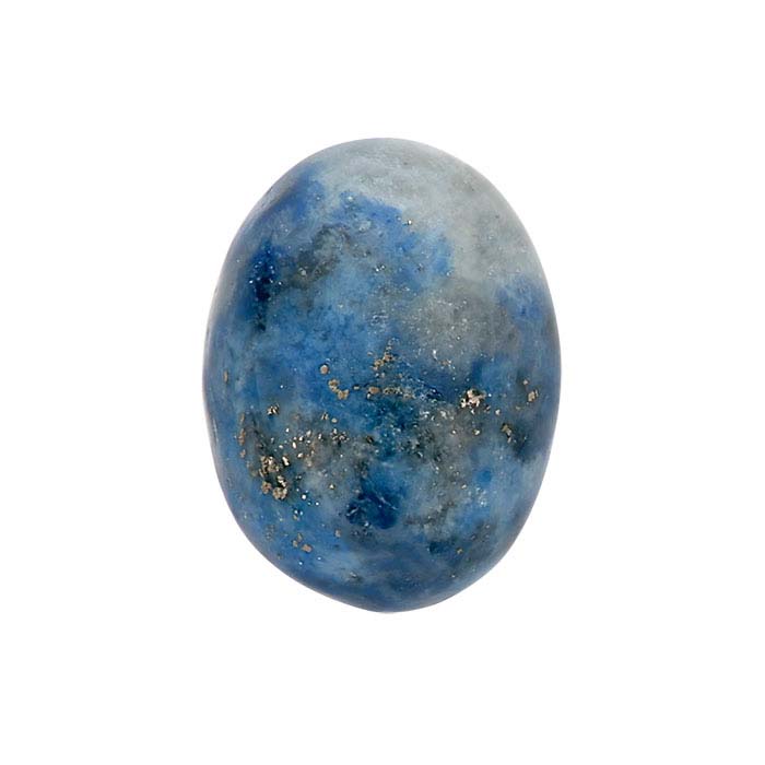 Denim Lapis Oval Cabochon