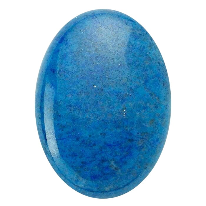 Denim Lapis Oval Cabochon