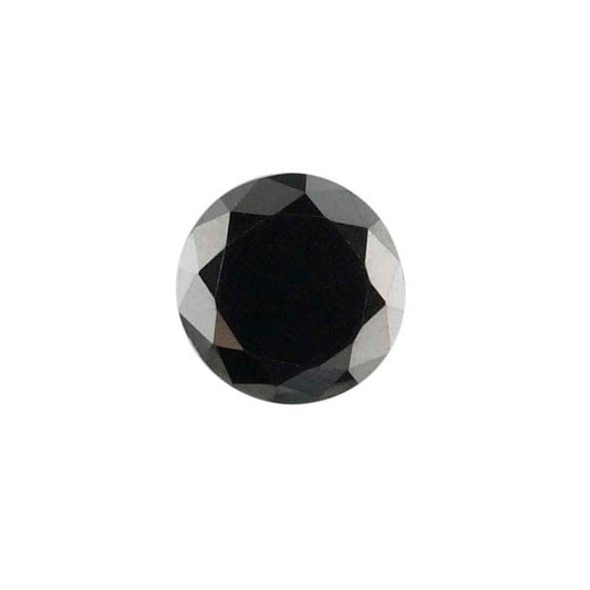 Treated Black Diamond .05-Ct. Round