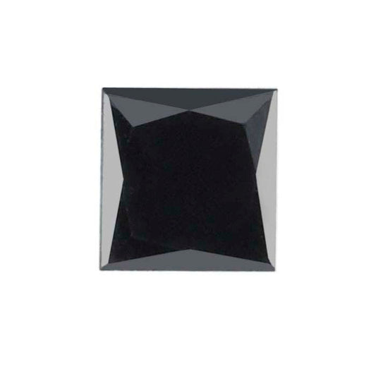 Treated Black Diamond .13-Ct. Princess