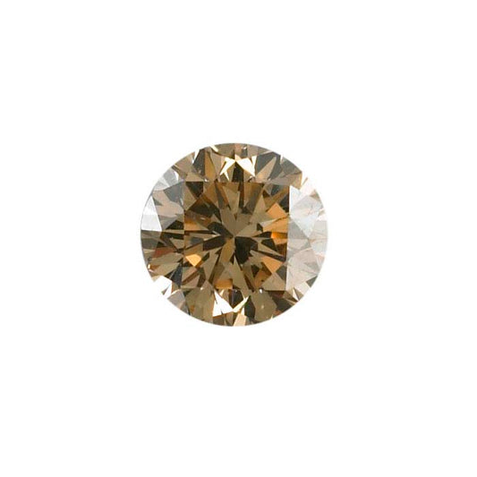 Brown Diamond .10-Ct. Round, SI