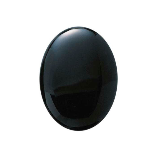 Black Onyx Oval Cabochon