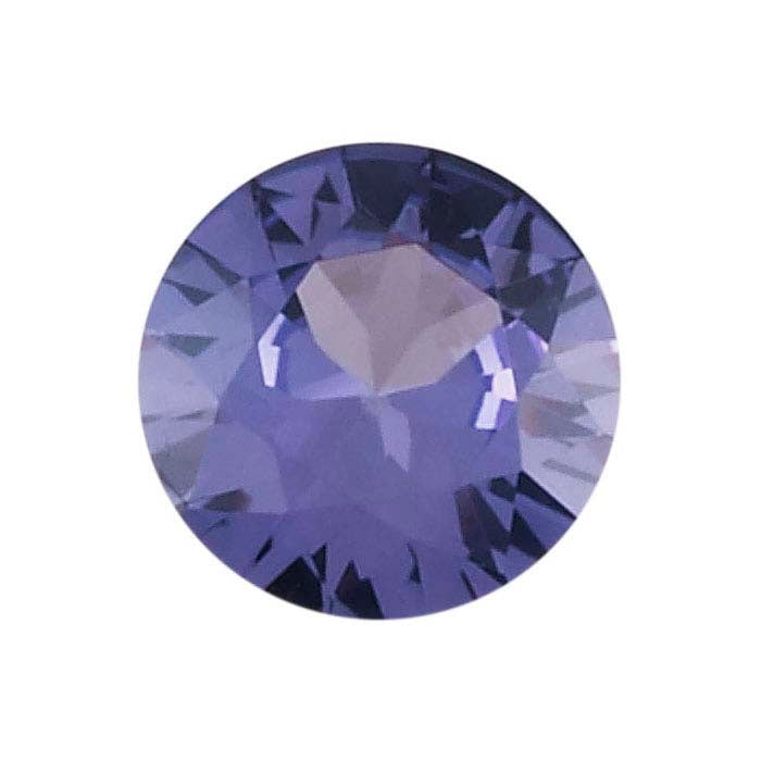 Simulated Alexandrite 3mm Round Faceted Gemstone