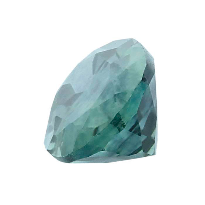 American Mined™ Teal Montana Sapphire™ Oval Faceted Gemstone