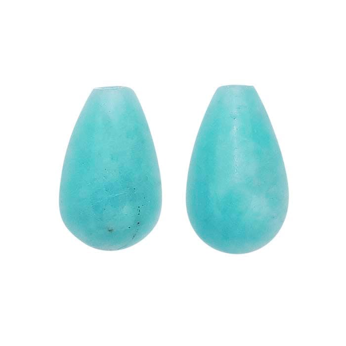 Amazonite 10 x Drop Pendant