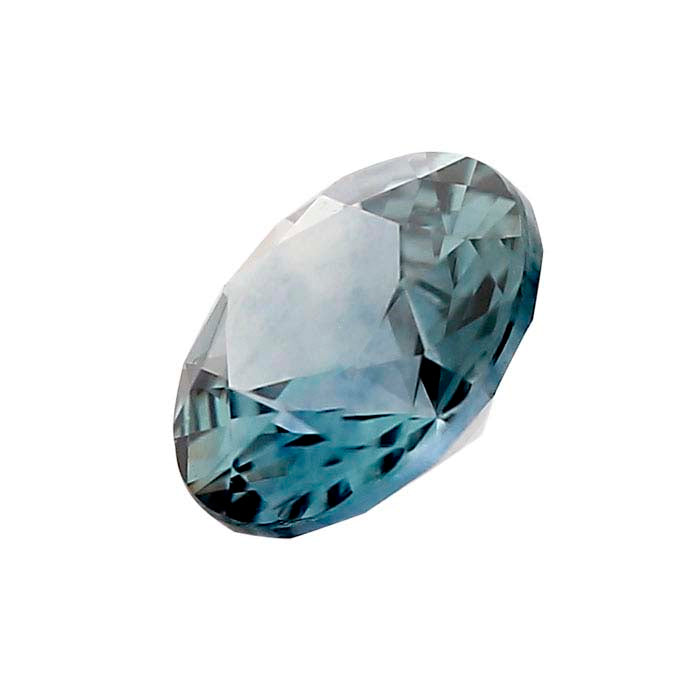 American Mined™ Teal Montana Sapphire™ Round Faceted Gemstone