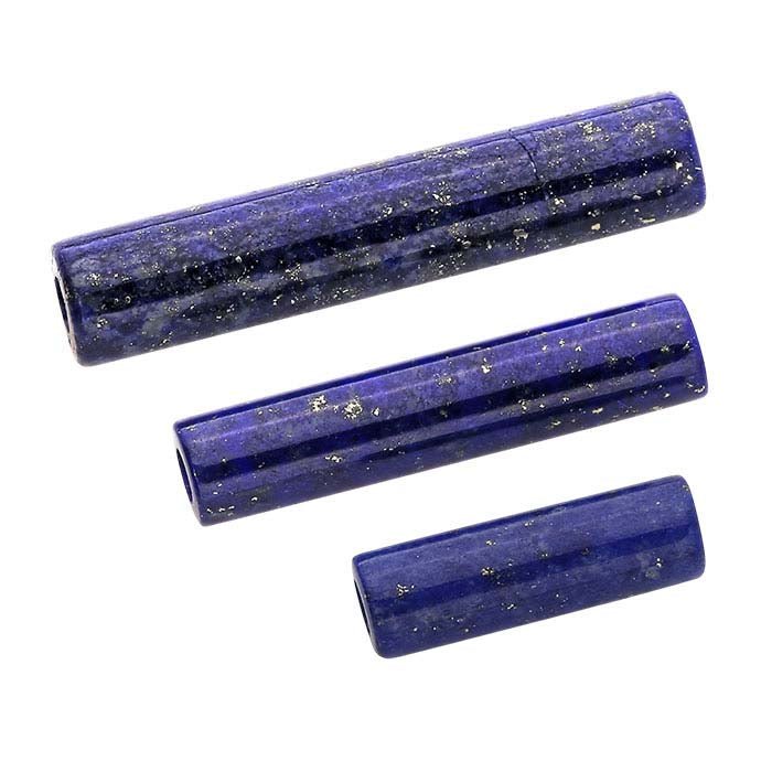 Lapis Lazuli Tube Bead
