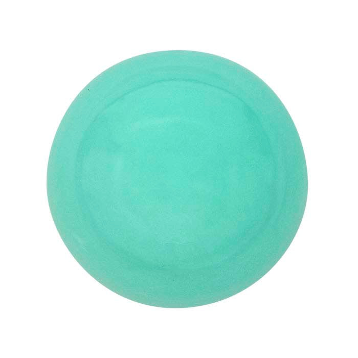 Mint-Green Chrysoprase Round Cabochon