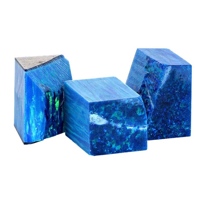 Kyocera Peacock Opal 19.05mm x 19.05mm Block