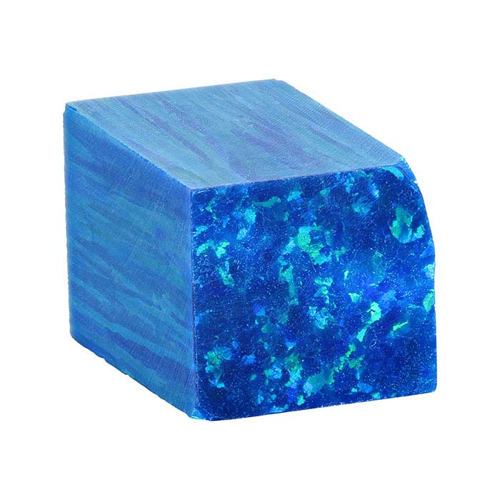 Kyocera Peacock Opal 19.05mm x 19.05mm Block
