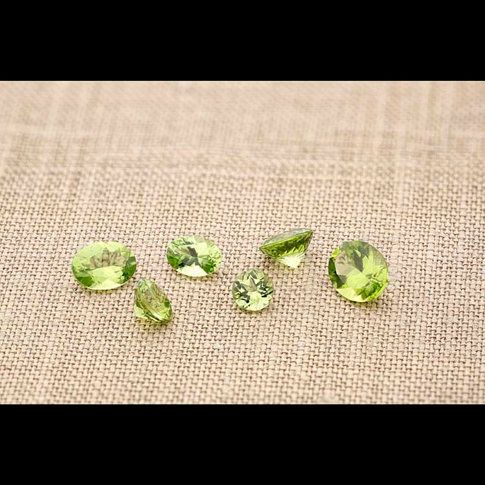 American Mined™ Arizona Peridot Round Faceted Gemstone