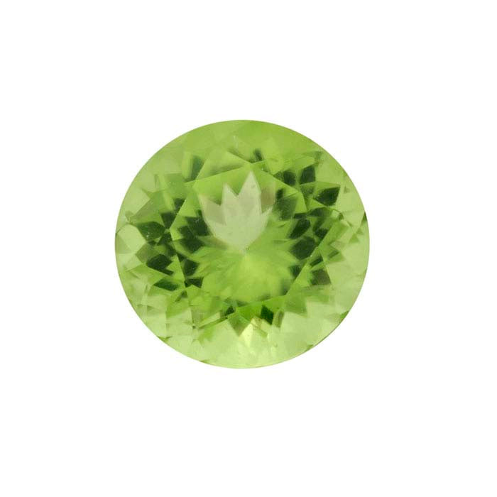 American Mined™ Arizona Peridot Round Faceted Gemstone