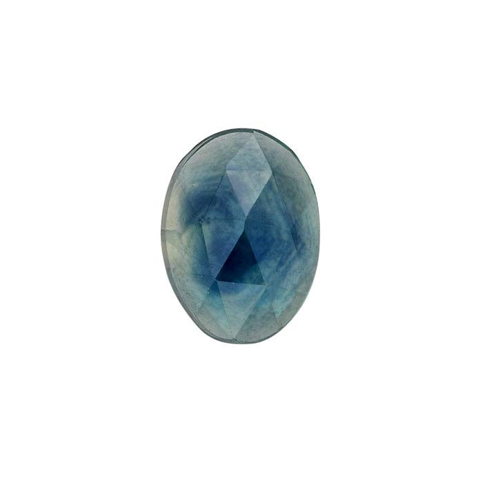 American Mined™ Montana Sapphire™ Oval Rose-Cut Cabochon