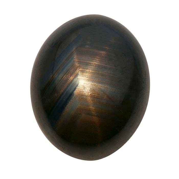 Black Star Sapphire Oval Cabochon