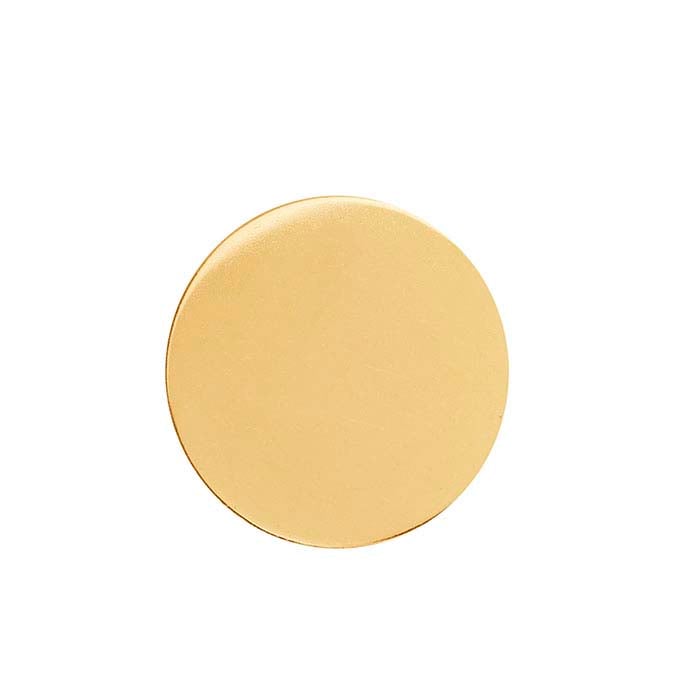 14/20 Yellow Gold-Filled Discs, 1/2-Hard