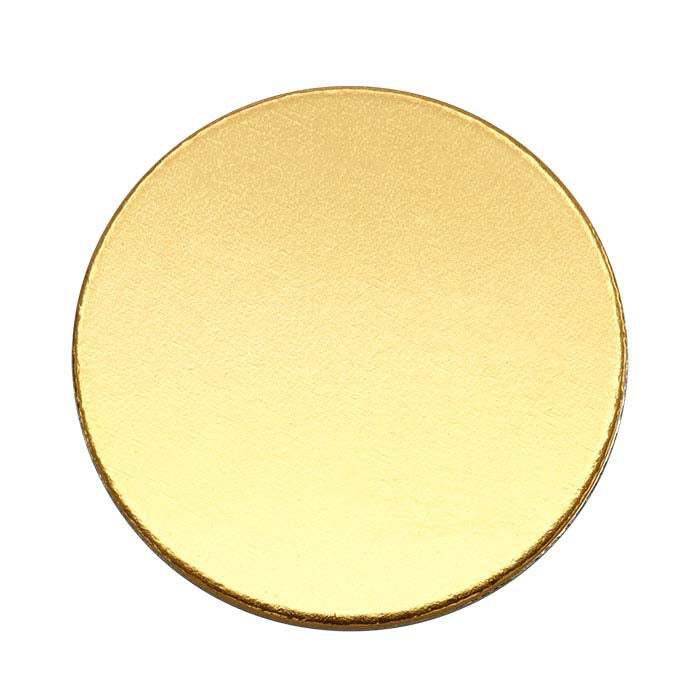 14/20 Yellow Gold-Filled Discs, 1/2-Hard