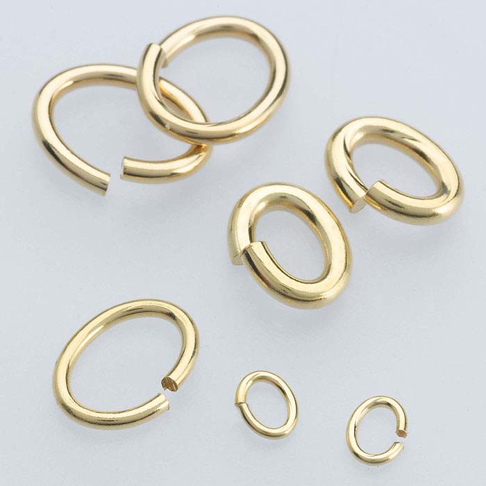 14/20 Yellow Gold-Filled Oval Jump Ring