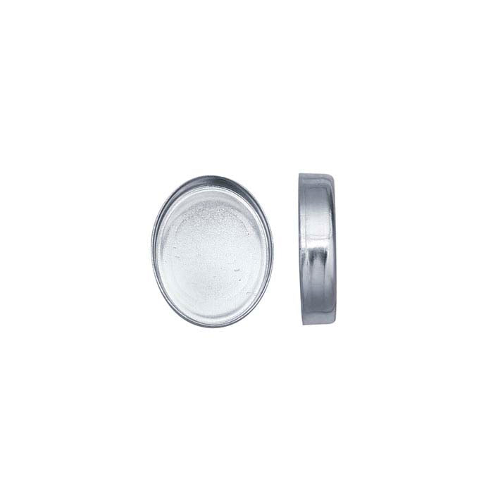 Oval Bezel Cup Setting