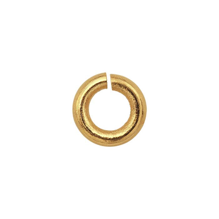 14K Yellow Gold Round Jump Ring